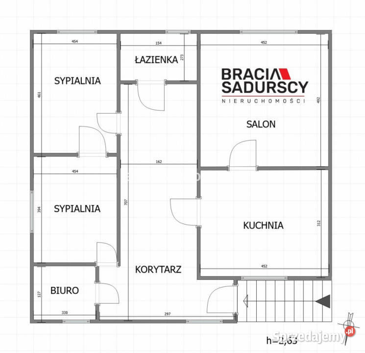 sprzedaży domu 95m2 Szczurowa