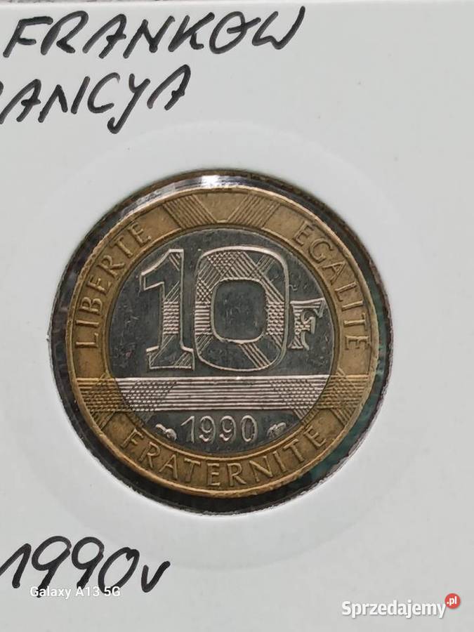 10 Franków Francja 1990 r sprzedam