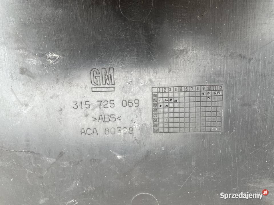 315725069 zaślepka bagażnika Opel Vectra c Szczecin sprzedam
