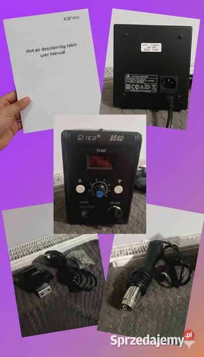 Stacja lutownicza na gorące powietrze Hot Air Pozostałe Pozostałe śląskie Częstochowa