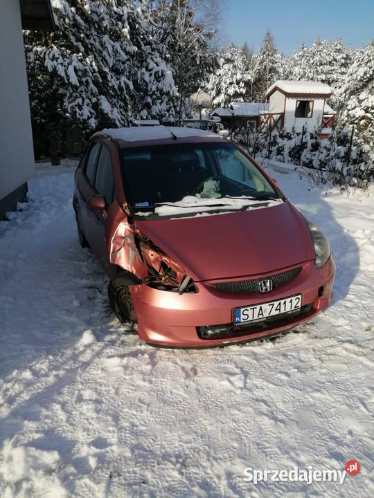 Sprzedam Honda Jazz uszkodzona Zendek