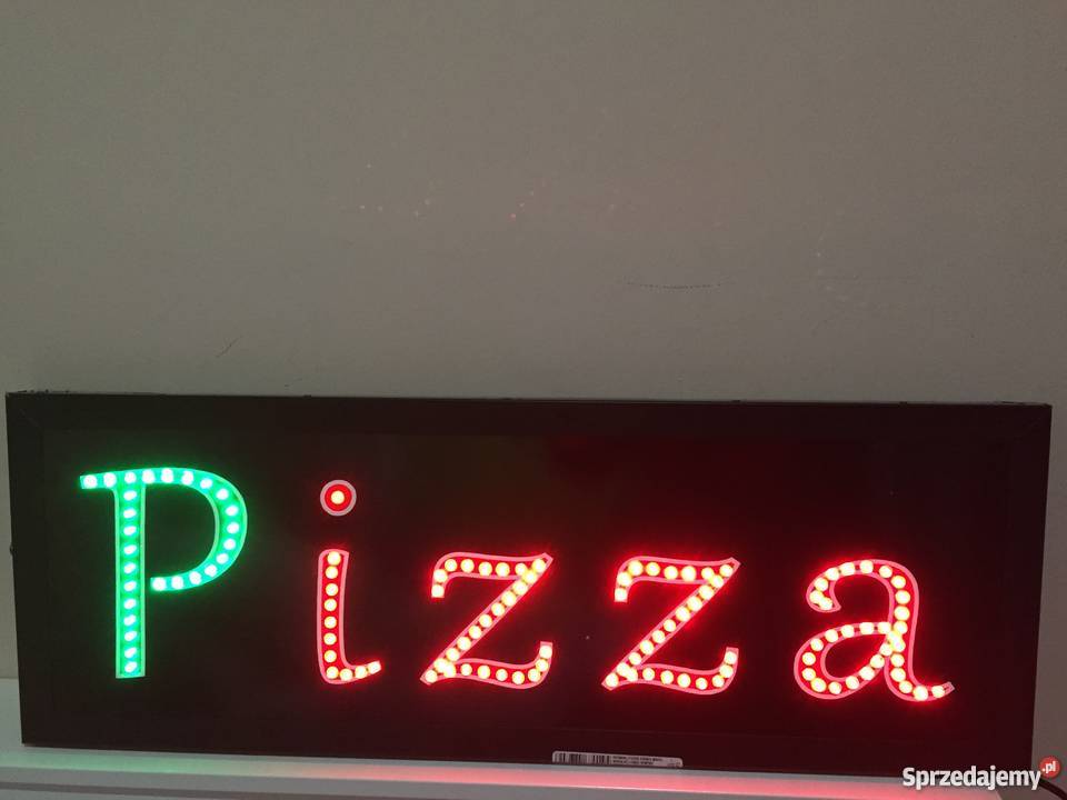 Reklama szyld neon Pizza 71x25 zewnętrzna Pomiechówek