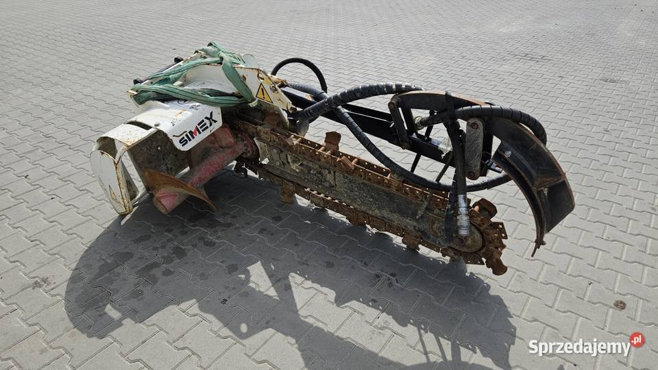 Koparka łańcuchowa Simex CHD120B do koparki Sochaczew