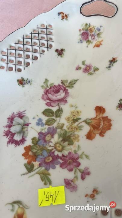 Paterka Victoria Czecho slovacja Biała porcelana sprzedam