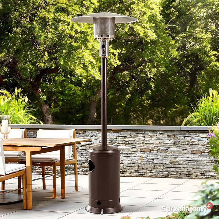 Ogrzewacz parasol gazowy grzejnik 13 kW szklany