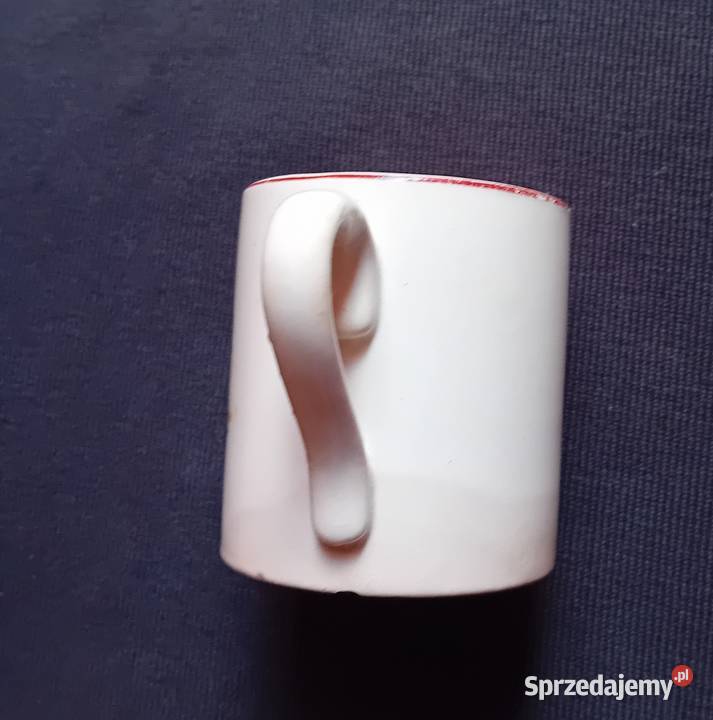 Fajansowy kubek dzieci dekoracja bajkowa Koźminek