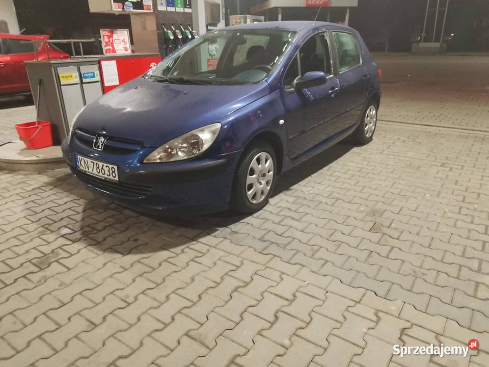 Peugeot 307 niski przebieg 170 poduszka powietrzna 307 Kąclowa