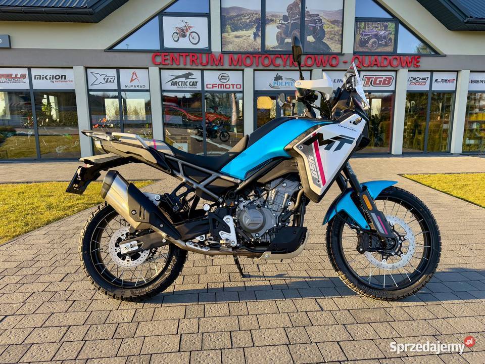 MOTOCYKL TURYSTYCZNY CFMOTO CF MOTO 450MT OPONY Głogoczów