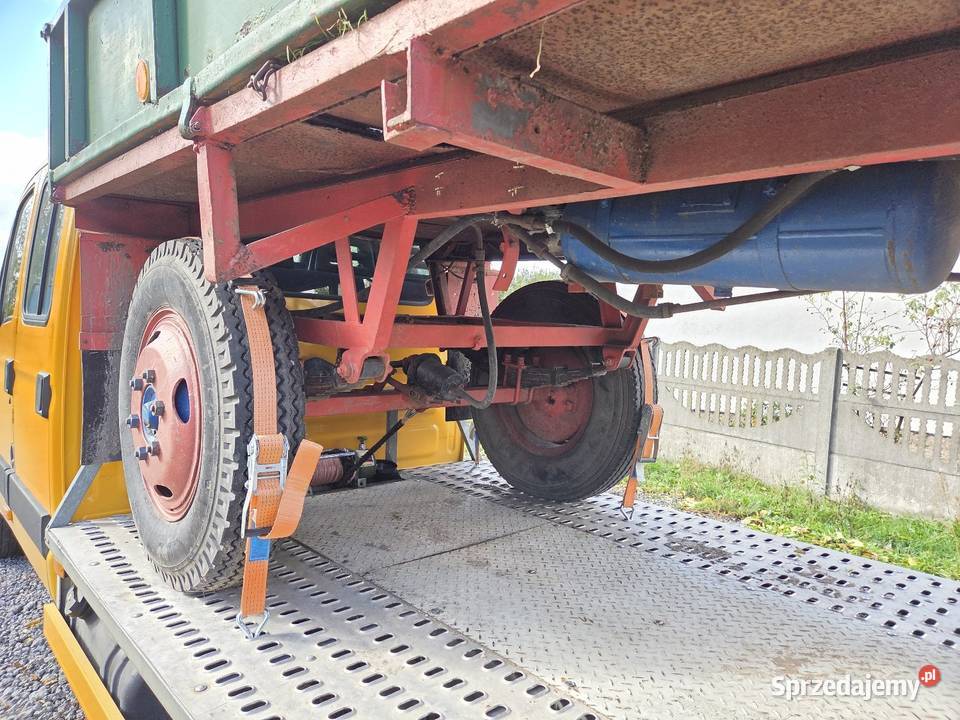 Przyczepa rolnicza Autosan D44 sztywna Złoczew łódzkie