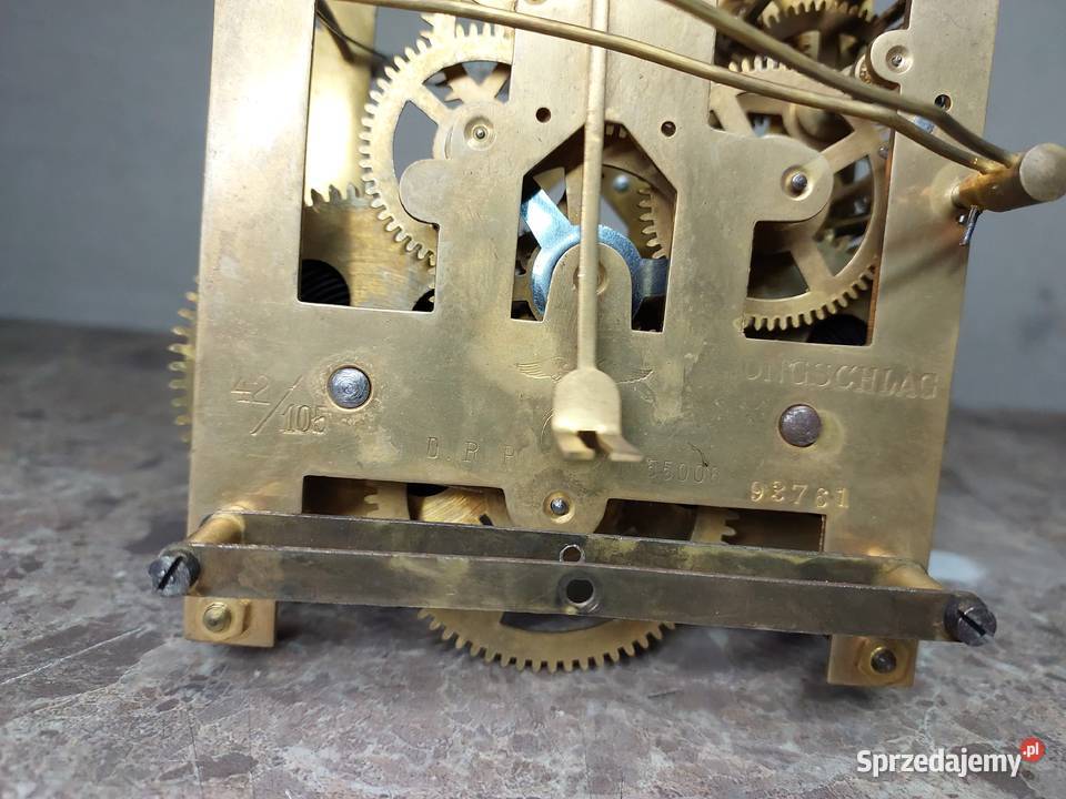 M146 Mechanizm starego zegara ściennego FMS Tczew sprzedam