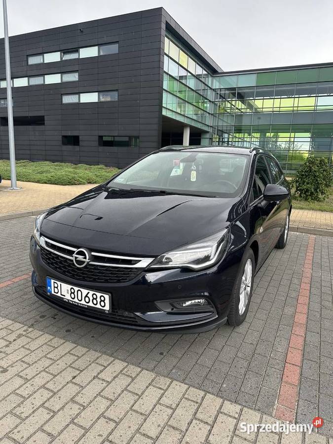 Opel Astra K 16 kombi 2019 r diesel pierwszy serwisowany w ASO mazowieckie Warszawa
