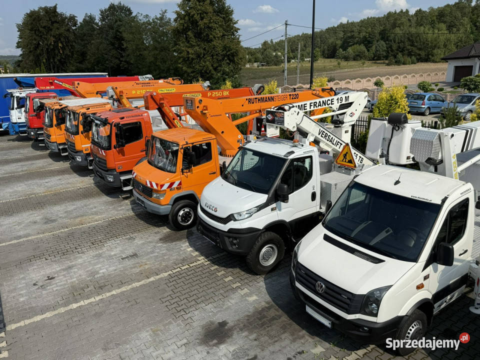 Mercedes Atego 818 E6 4x4 Zwyżka PALFINGER P250 automatyczna świętokrzyskie