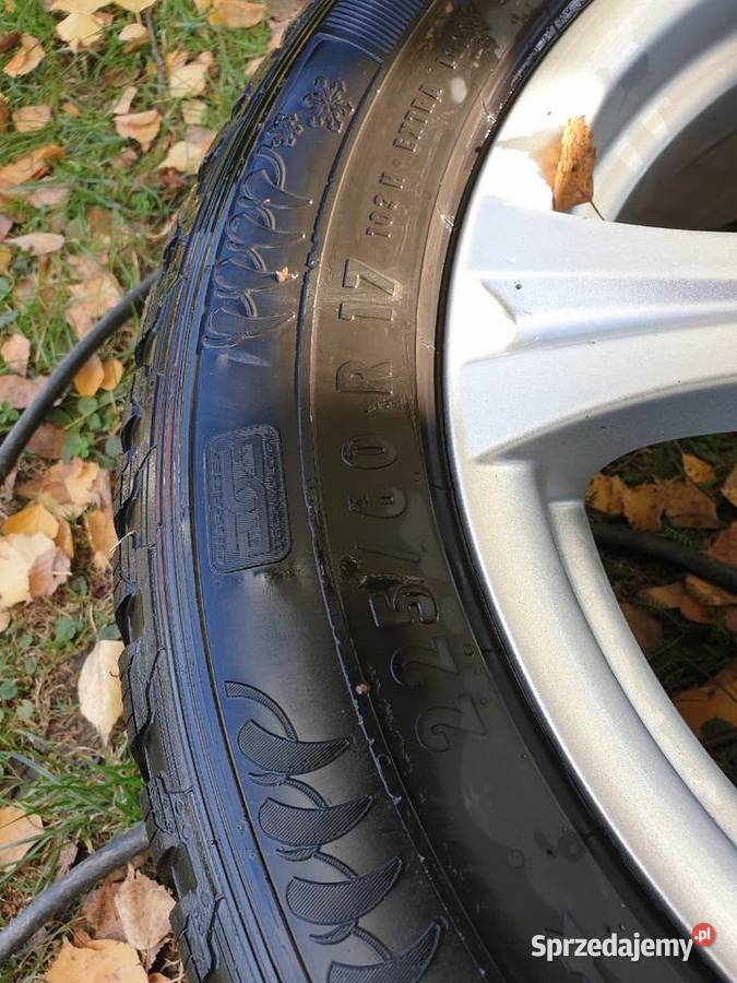 Felgi aluminiowe 17 opony zimowe nissan xtrial Strzelin