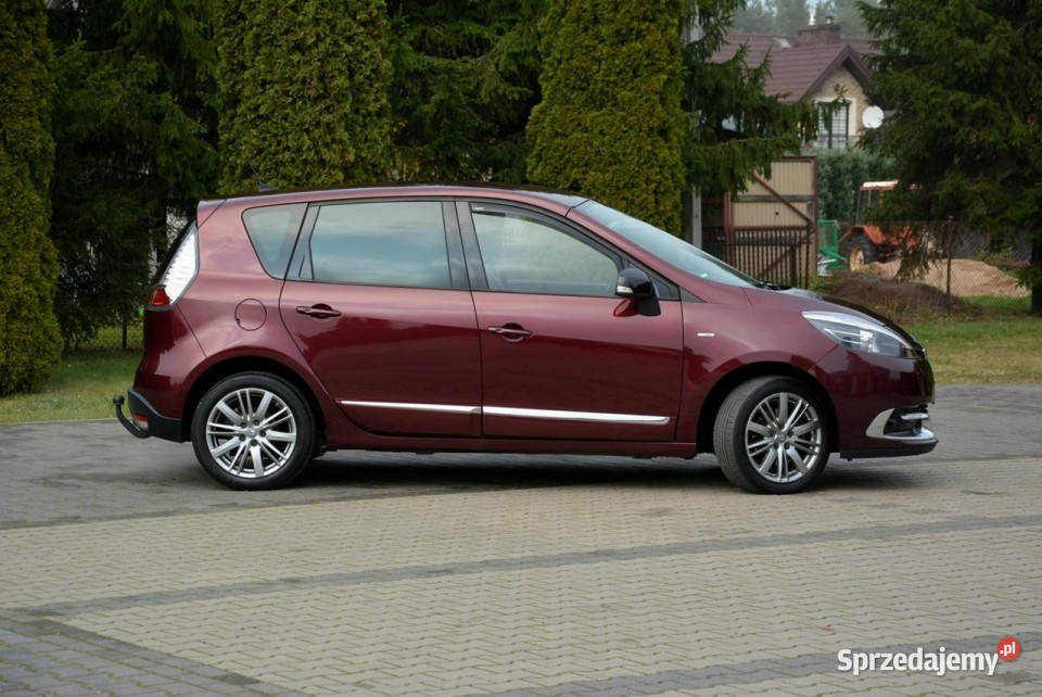 Renault Scenic 12Tce132 Lift Bose Navi RLink Rok produkcji 2014 Ostrów Mazowiecka