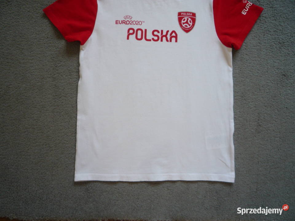 Koszulka kibica 134 Polska biało czerwoni
