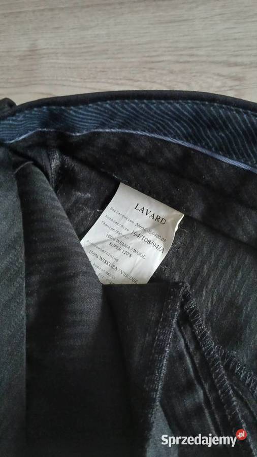 Garnitur Lavard antracyt 19410894A wełnawiskoza Rozmiar XL lubelskie Lubartów