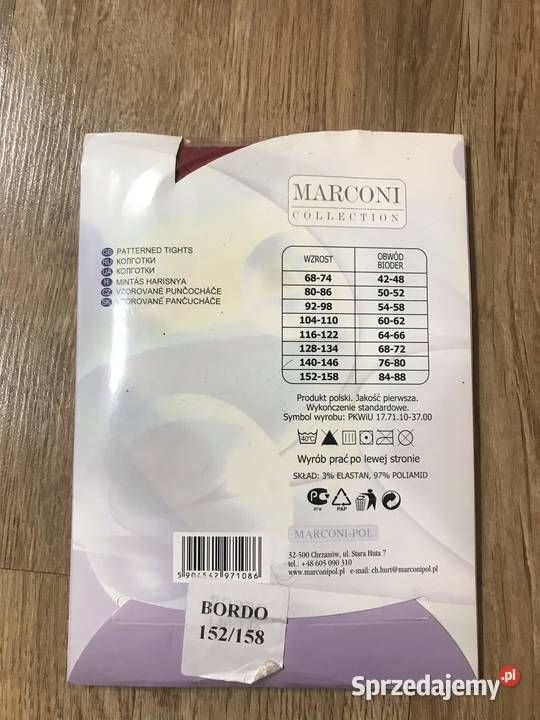 Rajstopy dziewczynki Hajnówka