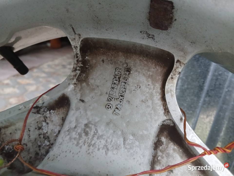 Alufelgi MercedesBenz W210 opony zimowe Zamość