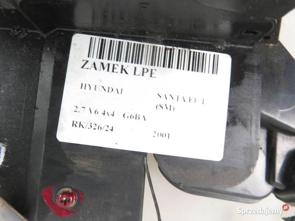 ZAMEK LEWY PRZEDNI HYUNDAI SANTA FE I