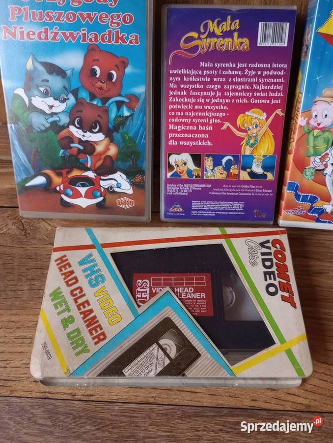 Kasety VHS bajki Piekary Śląskie