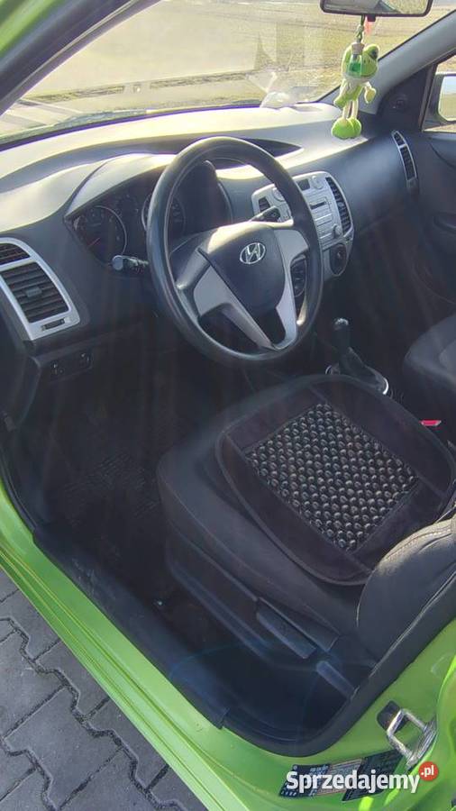 Hyundai i20 zielona żabka Samochody osobowe Łódź
