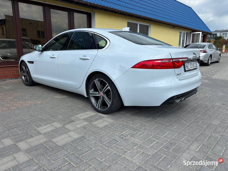 Jaguar XF 20d 2015r Biała Perła OKAZJA nieuszkodzony XF Zamość