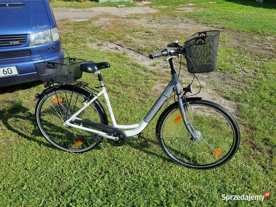 Rower Aluminiowy Damka TRIUMPH 6 Biegów Niska Dzierżoniów