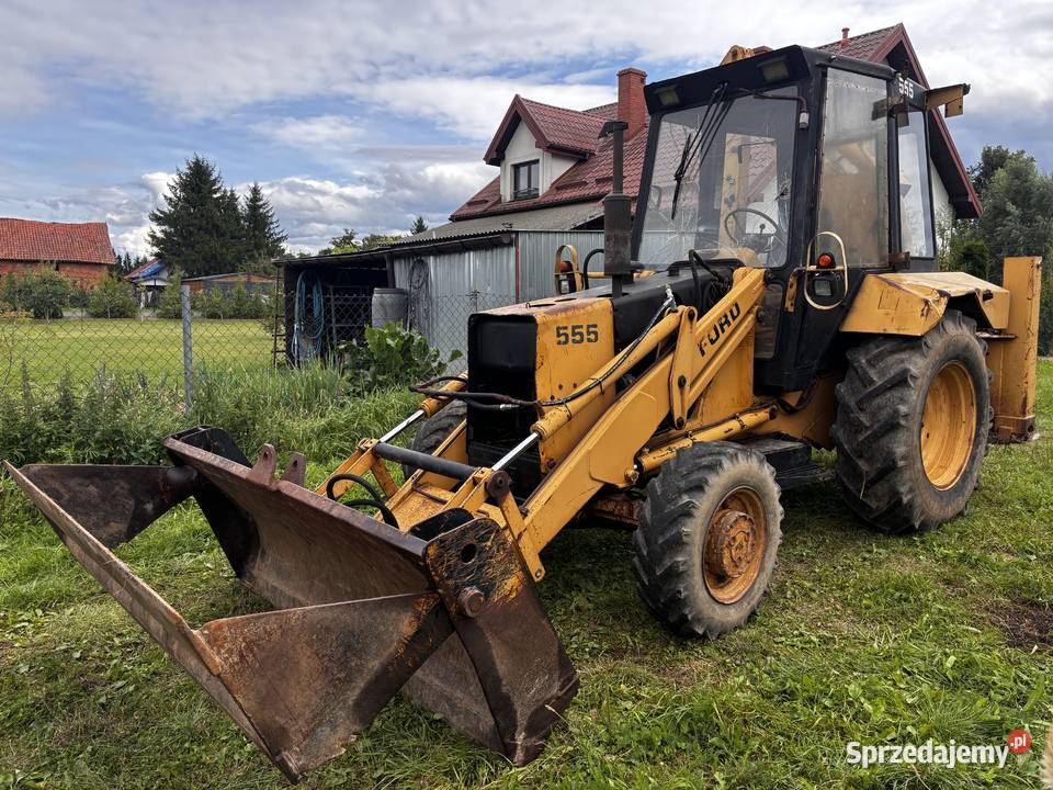Koparko ładowarka FORD 555 4x4 warmińsko-mazurskie Ełk