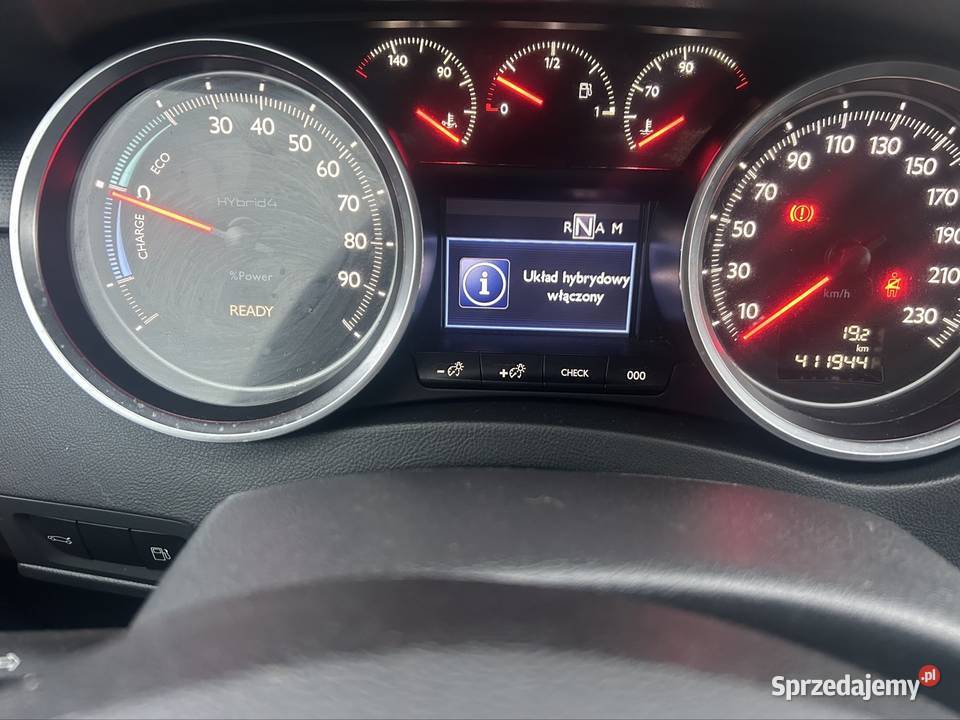Peugeot 508 2012r 20 hdi 44 hybrit pierwszy właściciel