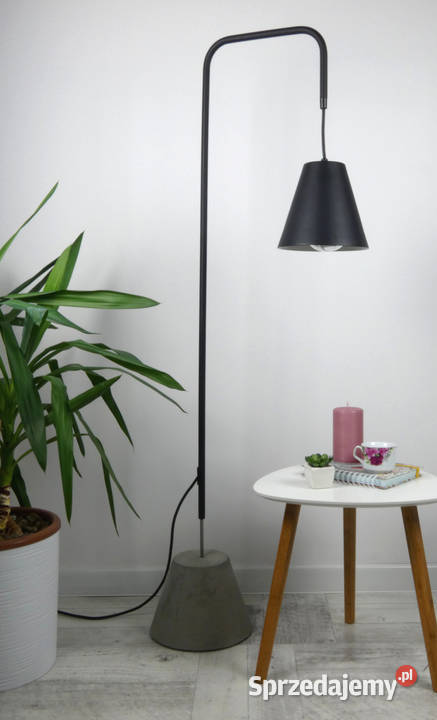 Lampa podłogowa BETED design metalbeton Nowe sprzedam