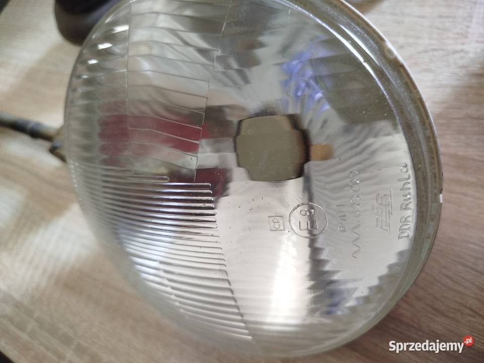 Lampa DDR Ruhla oryginał PRL osobowe podlaskie