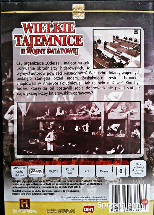 WIELKIE TAJEMNICE II W ŚŚCIGANIE ZBRODNIARZY Kalisz