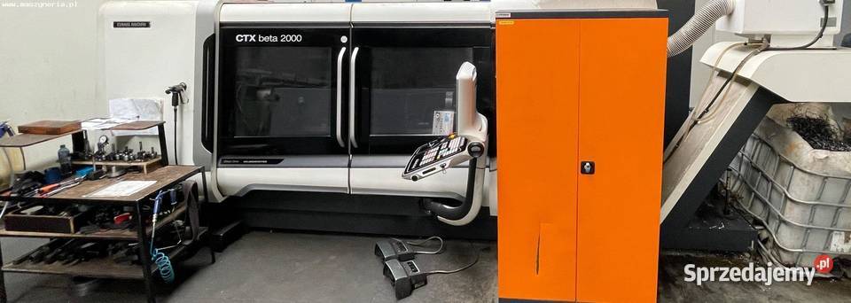 Tokarka CNC DMG MORI CTX Beta 2000 dolnośląskie Jelenia Góra