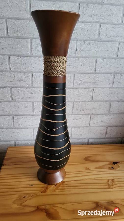 Wazon z egzotycznego drewna Toruń