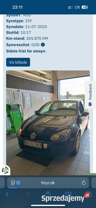 VW Golf 6 VI 16 tdi 105 manual Dania oryg ASR (kontrola trakcji) dolnośląskie Jelenia Góra