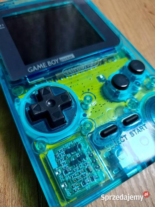 Game Boy Pocket IPS hipnotyzujący retro klasyk mazowieckie Wandzinów