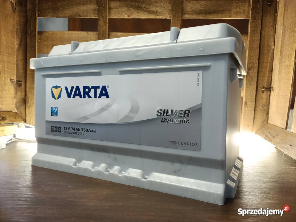 Akumulator VARTA Silver Dynamic E38 74Ah 750A osobowe Włocławek