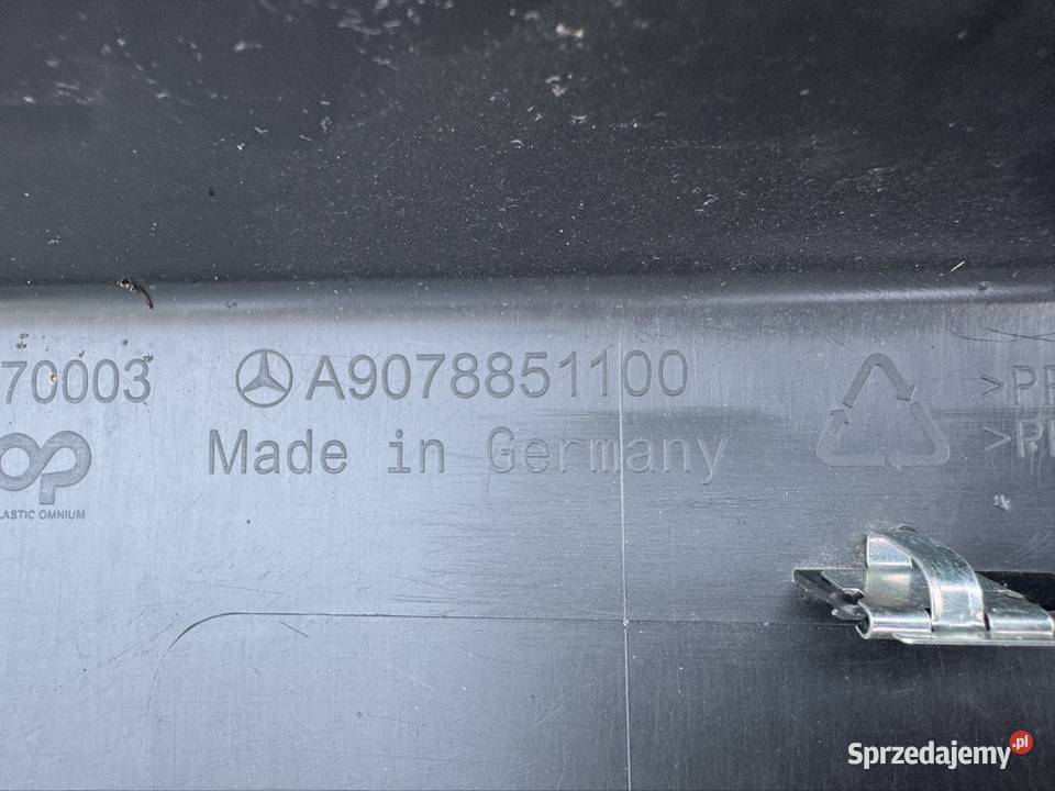 Zderzak tył tylny nakładka Mercedes sprinter Zderzaki Międzychód
