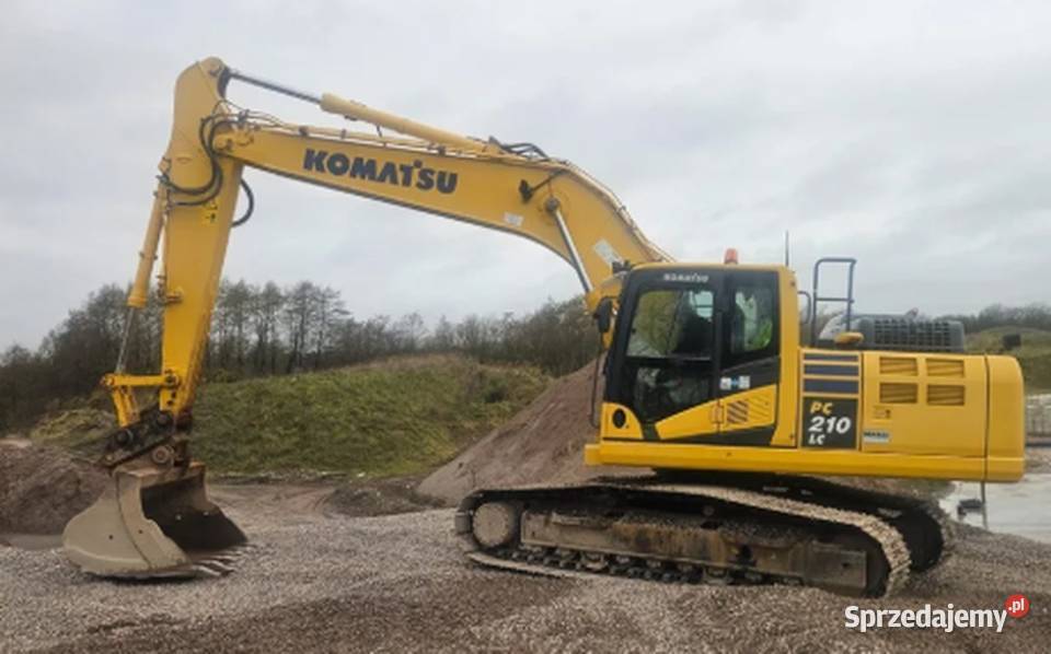 Komatsu PC210LC lubuskie Lubiatów