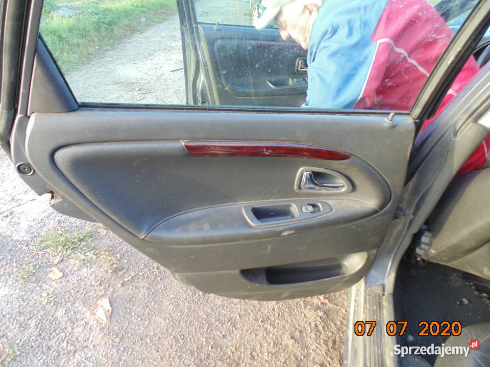 Boczki drzwi skórzane skóra czarne Volvo s40 v40 Kraków