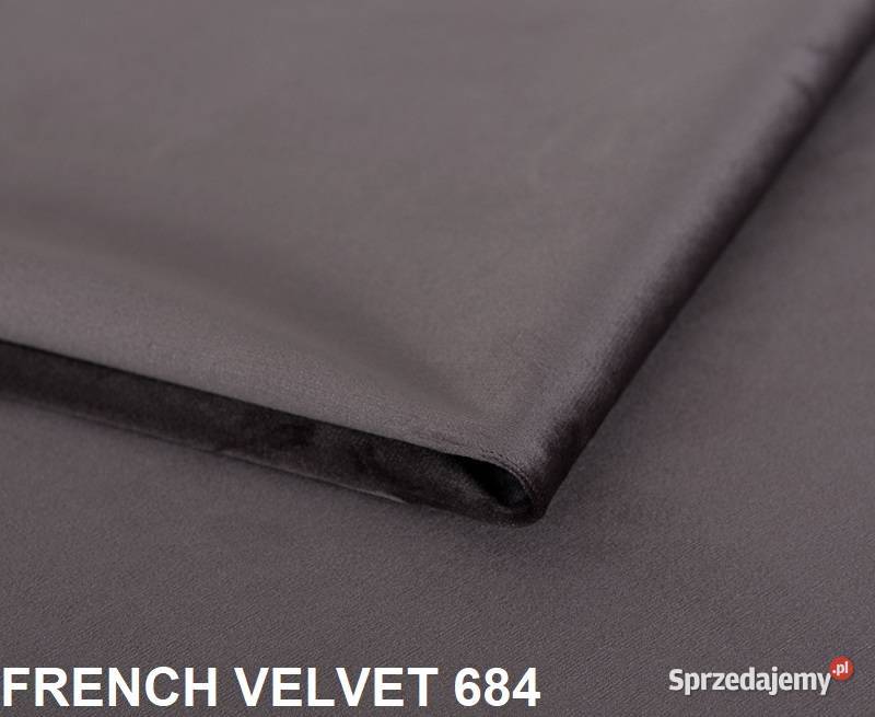 French velvet tkanina obiciowa meblowa
