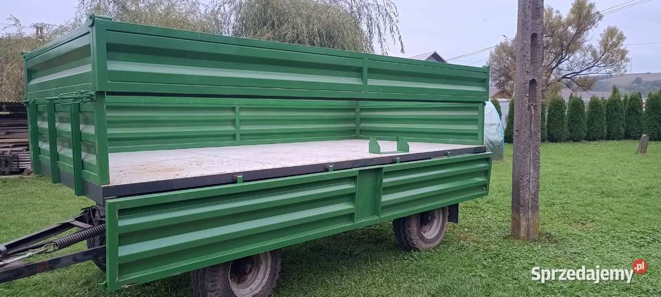 Przyczepa wywrotka D 732 Wielopole Skrzyńskie