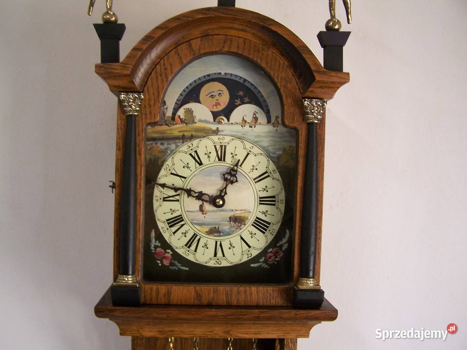 Zegar wiszący z fazami księżyca SBS Feintechnik sprzedam