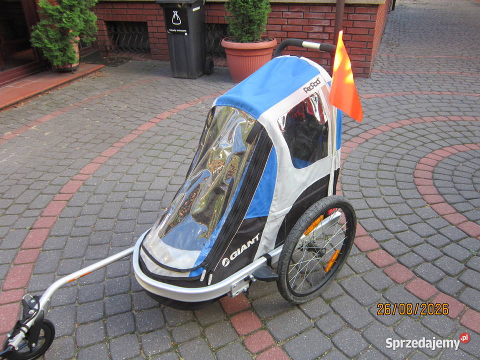 Sprzedam przyczepkę rowerową Giant PegPad do mazowieckie Warszawa