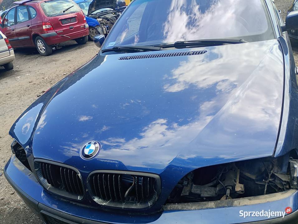 BMW E46 lift 18 N46B16A zderzak przedni części dolnośląskie Wałbrzych