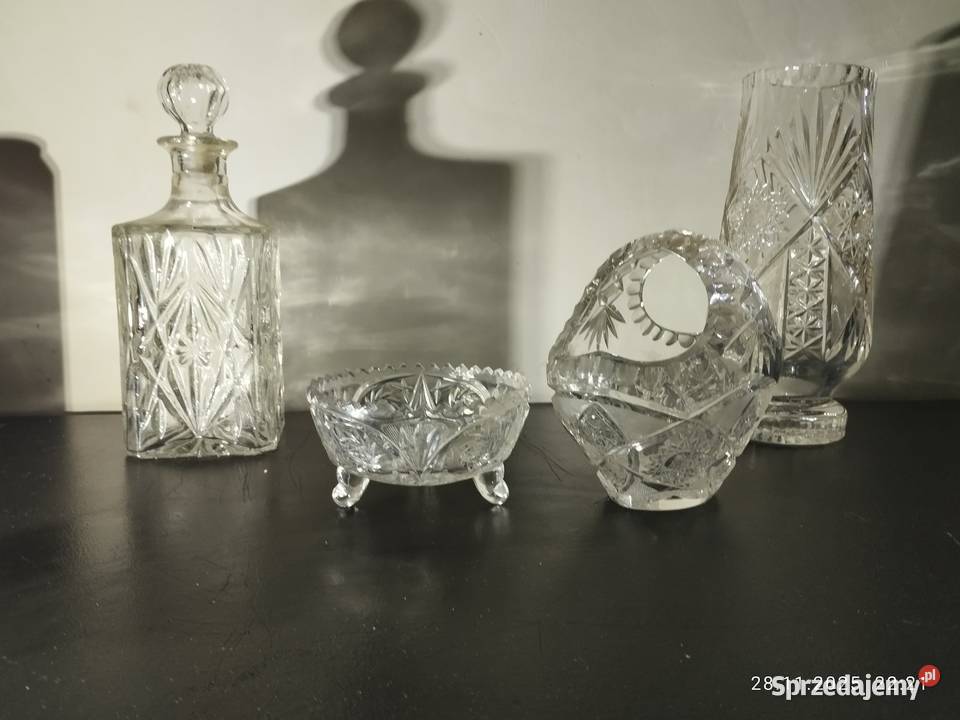 Zestaw kryształów z czasów PRLU Kluczbork