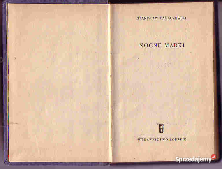 4325 NOCNE STANISŁAW PAGACZEWSKI Proza i poezja Czyrna sprzedam