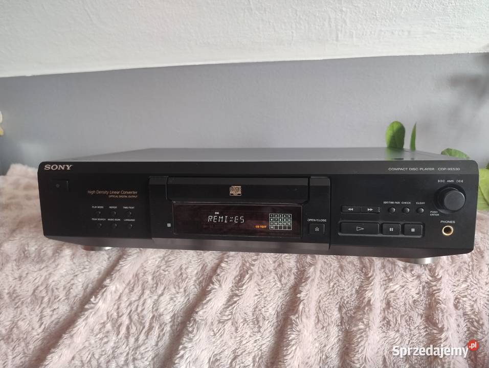 Odtwarzacz CD Sony cdp xe 530 Trzebuska sprzedam