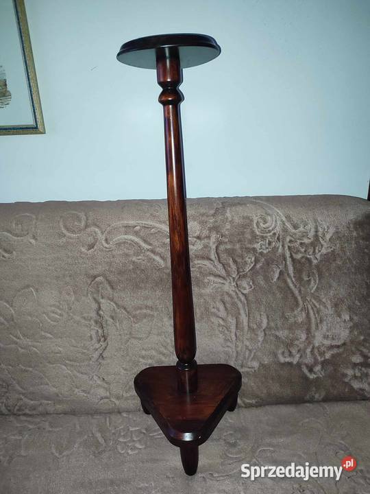 Kwietnik z połowy XX wieku drewniany Białystok