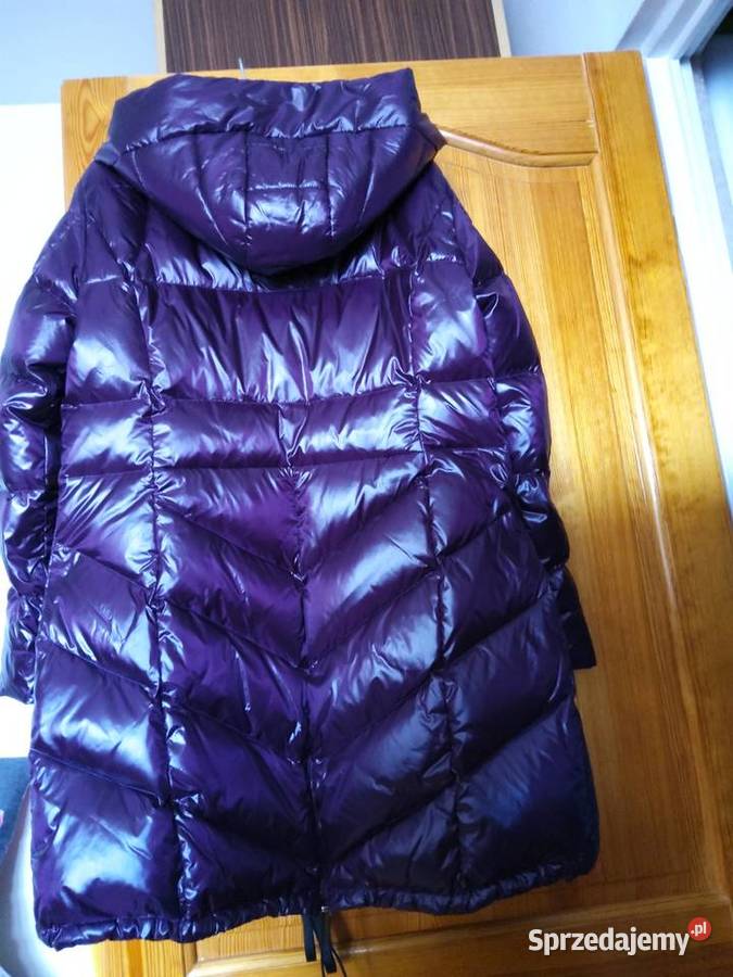 Kurtka damska nowa puchowa 38 fioletowa mazowieckie Warszawa